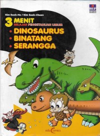 Image of 3 menit belajar pengetahuan umum : dinosarus, binatang, serangga