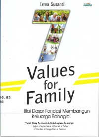 Image of 7 Values for Family