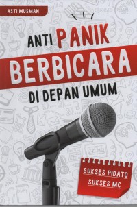 Anti panik berbicara di depan umum