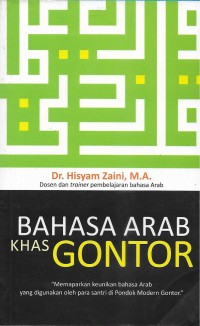 Image of Bahasa arab khas gontor