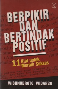 Berpikir dan bertindak positif