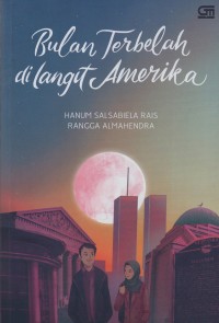 Bulan terbelah di langit Amerika
