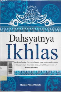 Dahsyatnya Ikhlas