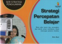 Strategi percepatan belajar