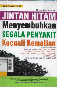 Jintan hitam menyembuhkan segala penyakit kecuali kematian