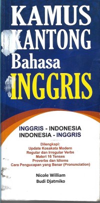 Image of Kamus Kantong Bahasa Inggris