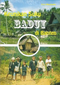 Keunikan suku baduy di Banten