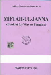 Miftah- UI- janna (booklet for way to paradise)