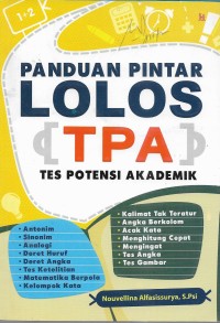 Panduan pintar lolos tes potensi akademik