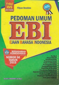 Pedoman umum EBI (Ejaan Bahasa Indonesia)