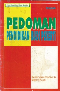 Pedoman pendidikan budi pekerti