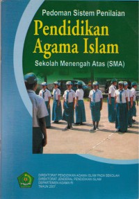 Pedoman sistem penilaian pendidikan agama islam sekolah menengah atas (sma)