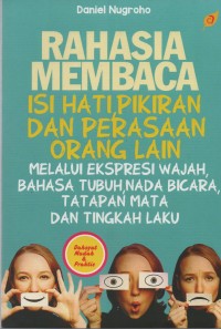 Rahasia membaca isi hati pikiran dan perasaan orang lain melalui ekspresi wajah, bahasa tubuh, nada bicara, tatapan mata, dan tingkah laku