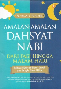 Amalan-amalan dahsyat Nabi dari pagi - malam hari