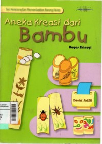 Aneka kreasi dari bambu