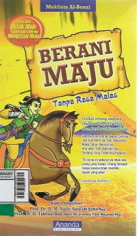 Image of Berani maju : tanpa rasa malas