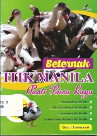 Beternak Itik Manila Pasti Bisa Kaya