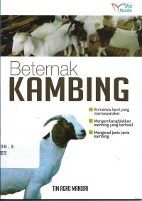 Beternak Kambing