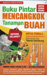 Buku pintar mencangkok tanaman buah