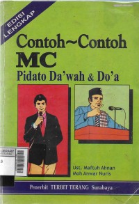 contoh-contoh MC: Pidato dan da'wah