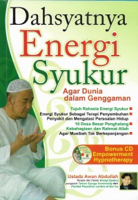 Dahsyatnya energi syukur, agar dunia dalam genggaman