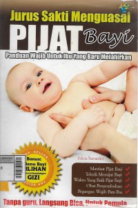 Jurus sakti menguasai pijat bayi