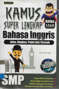 Kamus super lengkap Bahasa Inggris SMP kelas 1, 2, dan 3