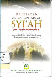 Kesesatan Aqidah Syi'ah Di Indonesia