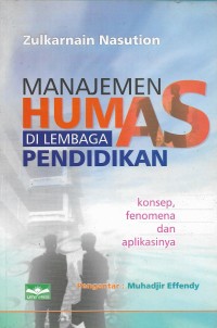 Manajemen humas di lembaga pendidikan