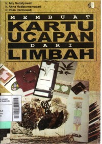 Membuat kartu ucapan dari limbah