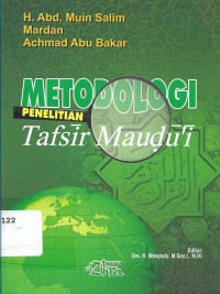 metodologi Penelitian Tafsir Maudui