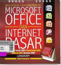 Image of Baca sekilas langsung praktik! Microsoft Office dan internet dasar