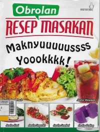 Obrolan resep masakan maknyuuuuus yoookkkk