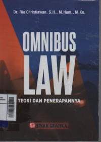 Omnibus law (Teori dan Penerapannya)