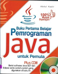 Buku Pertama Belajar Pemrograman Java untuk Pemula