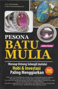 Pesona batu mulia: meraup untung selangit