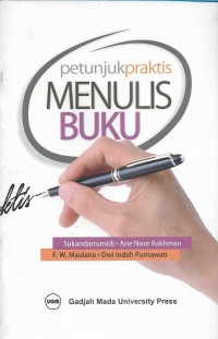Image of Petunjuk praktis menulis buku