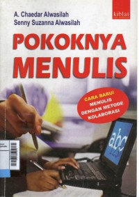 Pokoknya menulis