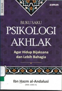 Buku Saku Psikologi Akhlak