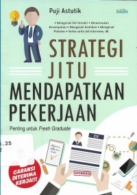 Strategi Jitu Mendapatkan Pekerjaan