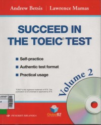 Image of Succeed in TOEIC Volume 2