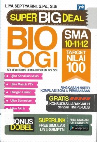 Super Big Deal Biologi SMA