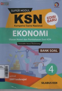 Bank Soal Super Modul KSN E konomi SMP