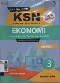 Super Modul KSN Makro Ekonomi SMP