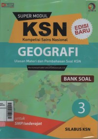 Image of Bank Soal Super Modul Geografi KSN SMP