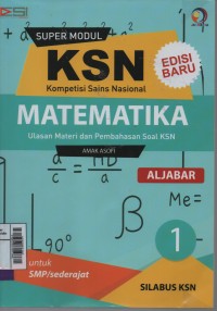 Super modul matematika aljabar KSN SMP