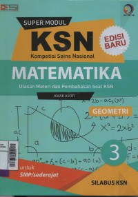 Super modul matematika geometri KSN SMP